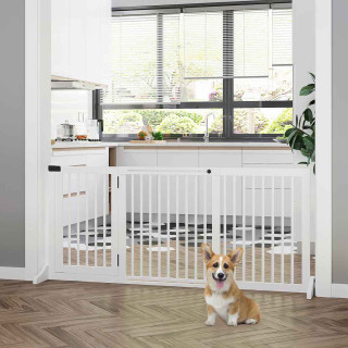 Freestanding Adjustable Dog Gates Image