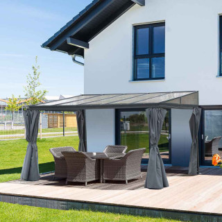 Aluminium Lean-to Pergolas Image