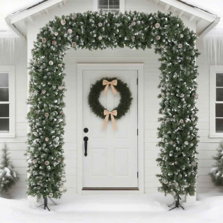 Outdoor Christmas Arches Image